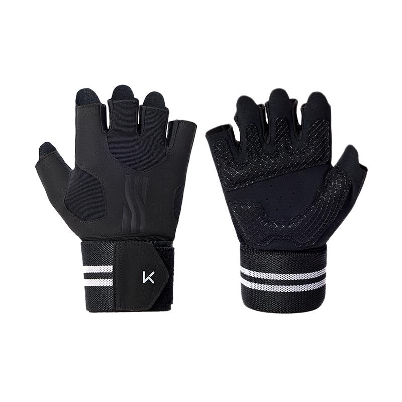 健身手套带护腕男单杠女器械撸铁