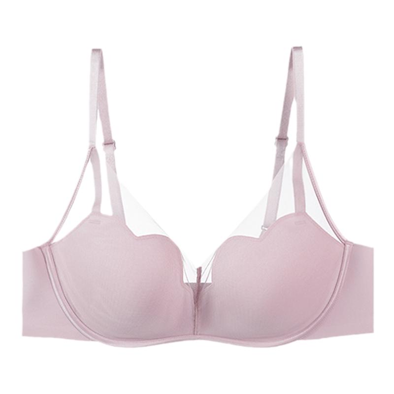 【宋轶同款 玫瑰舒挺杯】安莉芳小胸显大内衣本命年红无钢圈文胸