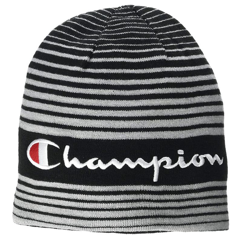CHAMPION秋冬男女款两面用毛线帽