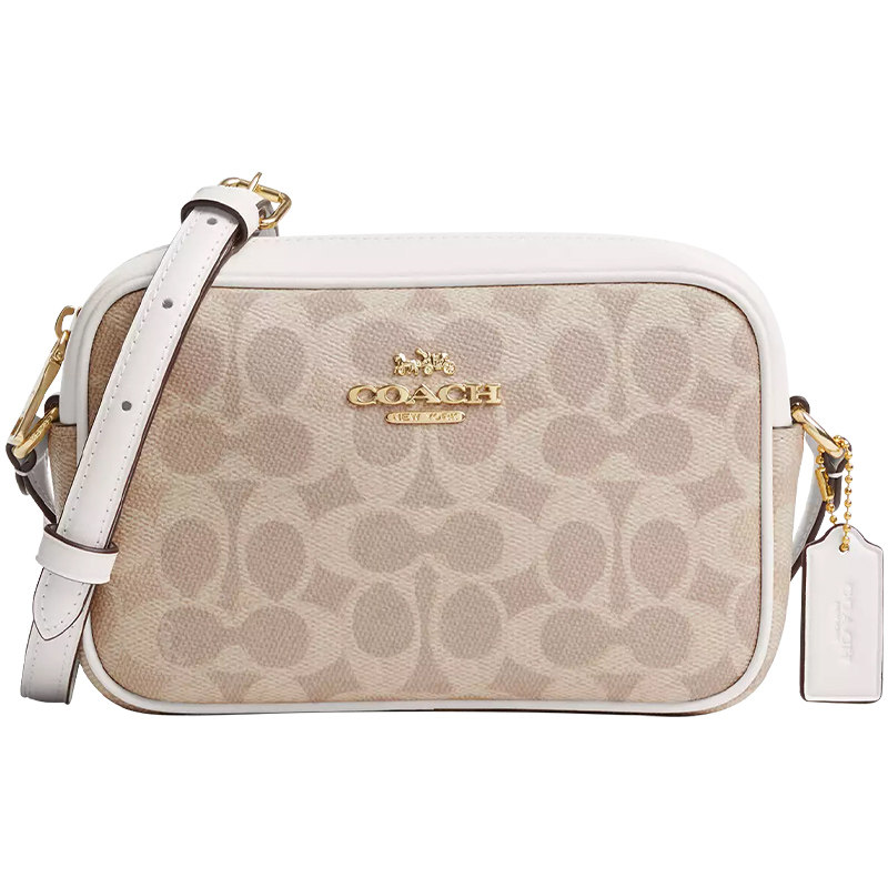 【正品保证】COACH/蔻驰Camera 19 女包经典老花单肩斜挎包相机包