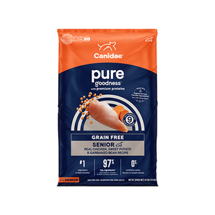 卡比美国进口无谷鸡肉老年犬粮12磅 Canidae 效期至26.6 自营