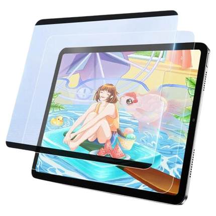 适用ipad类纸膜air7/5/6磁吸式11可拆卸2021pro2022款ipad10平板mini7磨砂2024苹果2025钢化9吸附8手写3贴膜