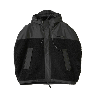 男装速写宽松连帽休闲夹克