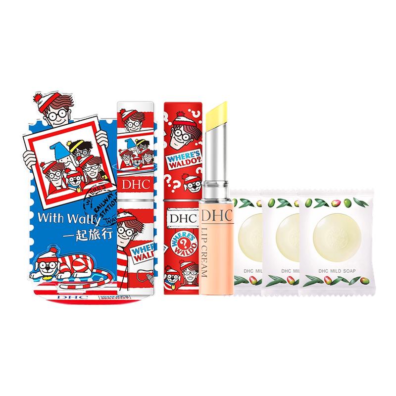 DHC橄榄护唇膏蜂蜜滋养皂体验组