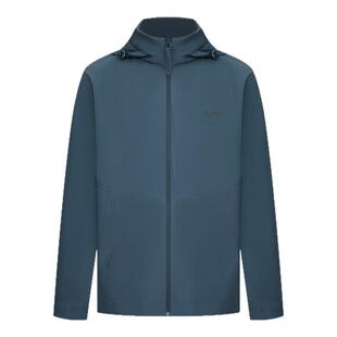 【肌理感面料】比音勒芬春季男士休闲夹克外套可收纳连帽