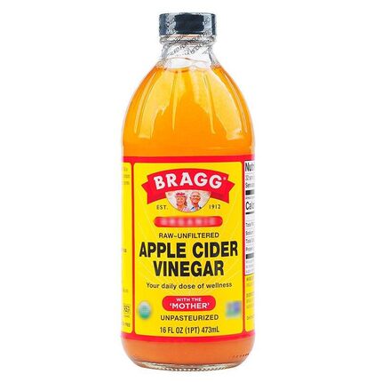 29年新货美国博饶谷Bragg原浆苹果醋无糖0脂热量浓缩发酵原浆生酮