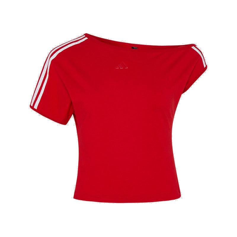 Adidas阿迪达斯女装2026秋季新款DCE OS TEE运动休闲T恤KX6698