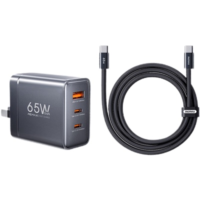 【65W氮化镓快充】一拖三充电器