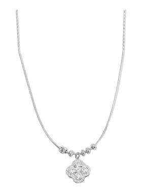 三福休闲微光多配件短项链单条 清新闪耀首饰配饰链条852031