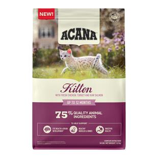 ACANA爱肯拿高蛋白幼猫粮鸡肉增肥发腮小颗粒奶糕幼猫粮 百补