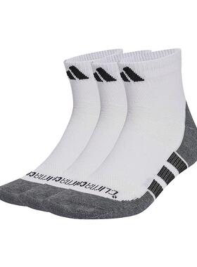 Adidas阿迪达斯2025秋季新款PRF T CC QRT透气休闲袜KA0002