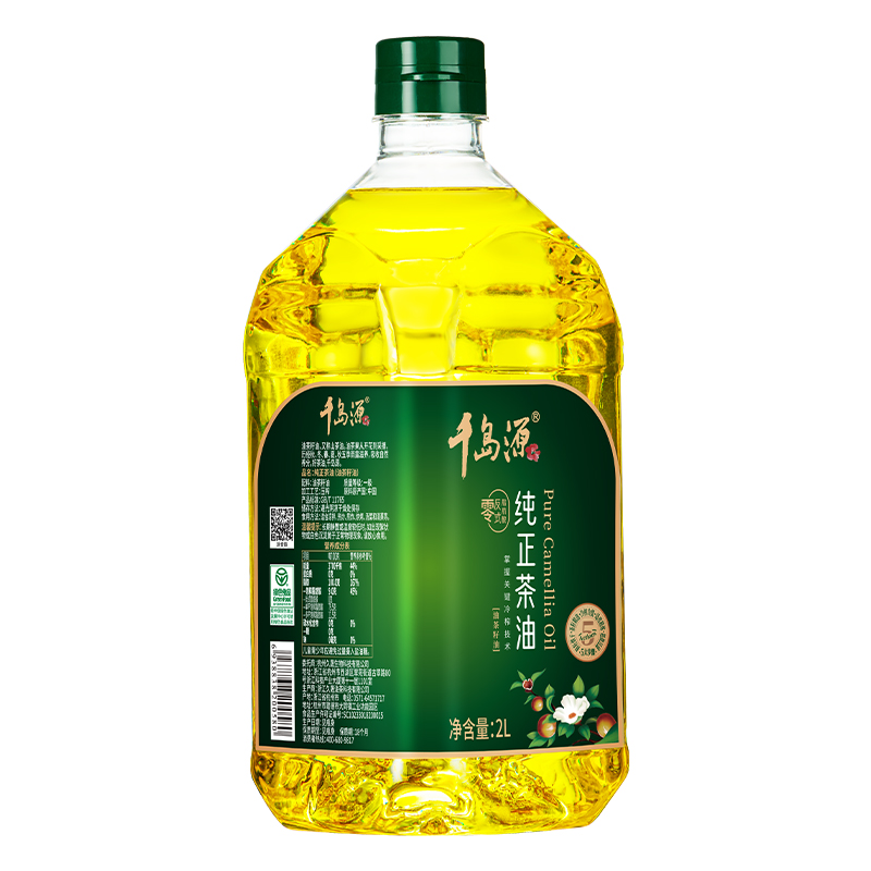 千岛源纯正茶油2L低温冷榨