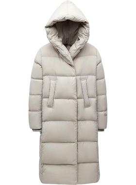 【明星同款】LINC金羽杰羽绒服女冬季新款超轻长款羽绒服女8198