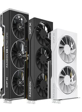 XFX讯景Radeon RX 6750GRE 12G/7650GRE 8G 游戏显卡amd电脑diy新