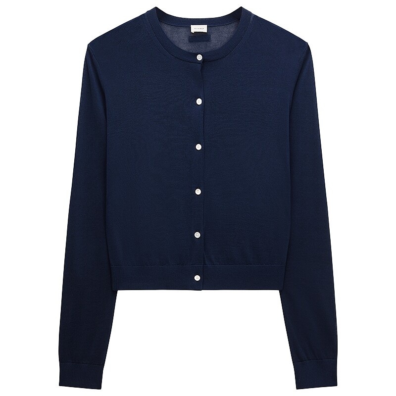 OCHIRLY欧时力 轻薄醋酸针织外套女开衫上衣防晒气质春夏