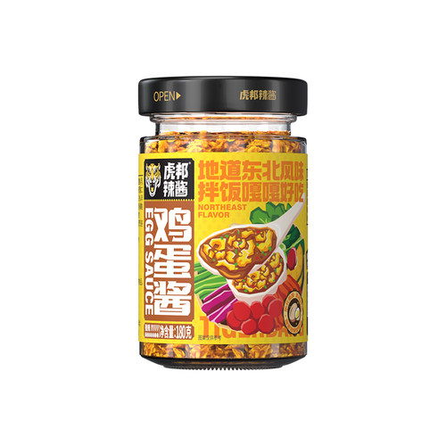 虎邦鸡蛋酱180g东北风味酱香微甜