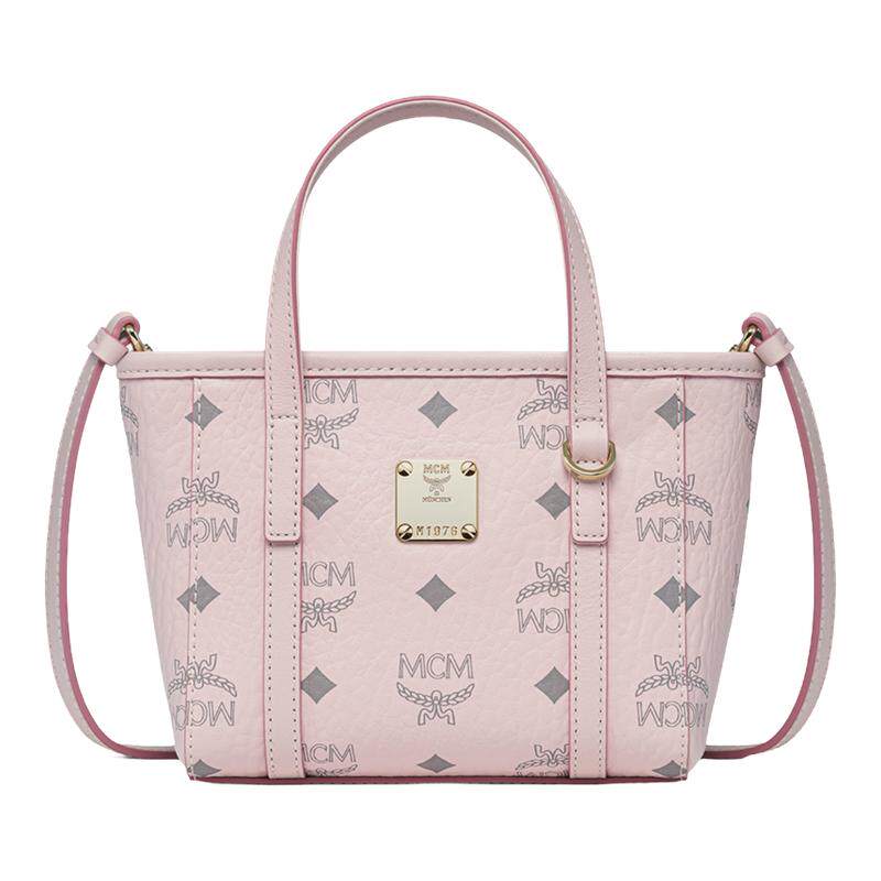 MCMTONI超迷你轻雾粉菜篮子斜挎单肩包女包