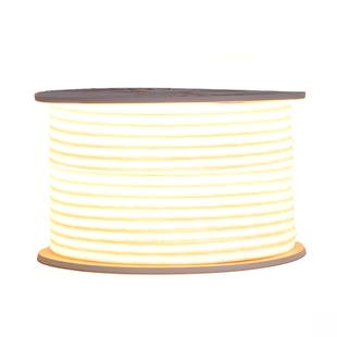 超亮cob硅胶低压24v灯带led户外防水IP68无光斑柔性线条灯槽泳池