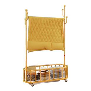 简易晾衣架落地卧室挂衣架室内阳台家用晒衣服架宿舍凉衣杆衣帽架