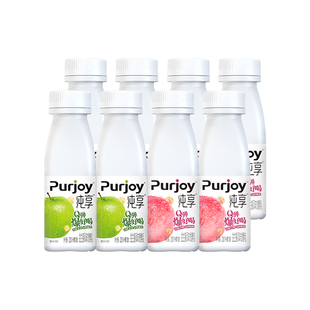 白桃燕麦苹果马蹄爆珠益生菌 8瓶装 成毅代言 君乐宝纯享酸奶240g