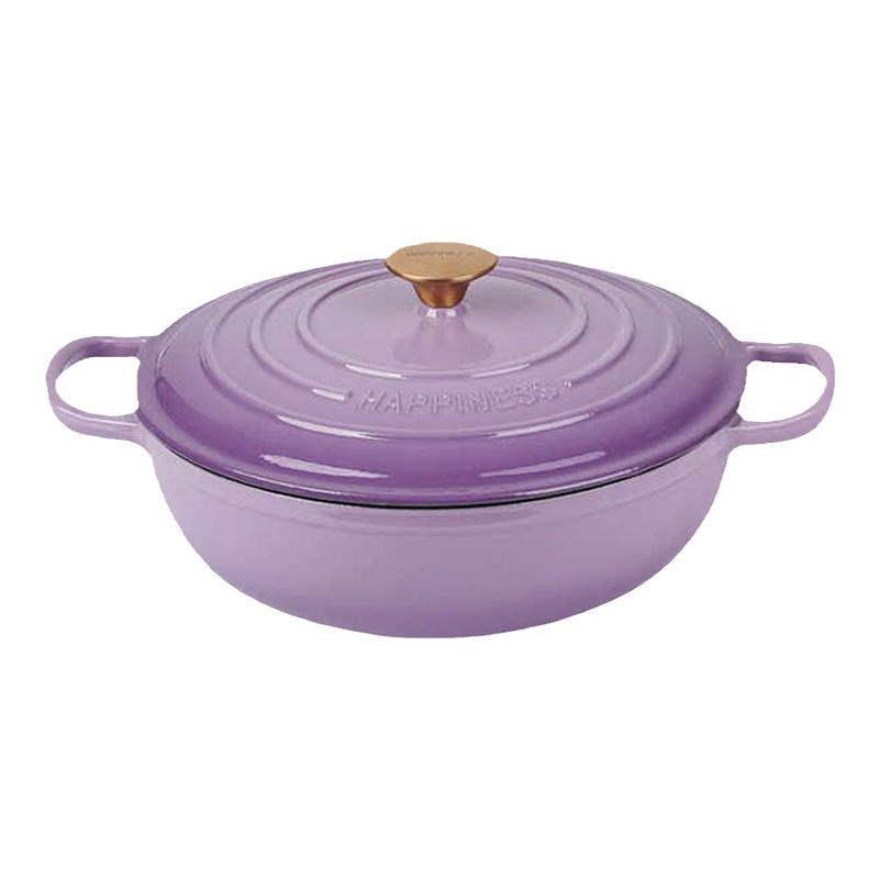 小幸福珐琅锅多用女王锅煎炒焖炖