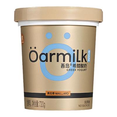 【新品上市】Oarmilk吾岛美拉德无蔗糖希腊酸奶720g低温特浓酸奶