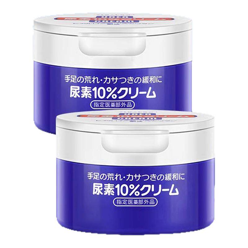 日本资生堂尿素护手霜手足霜护足霜保湿滋润10%尿素嫩白100g*2罐