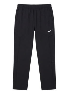 Nike耐克长裤男夏新款速干训练宽松直筒运动裤透气裤子FB7491-010