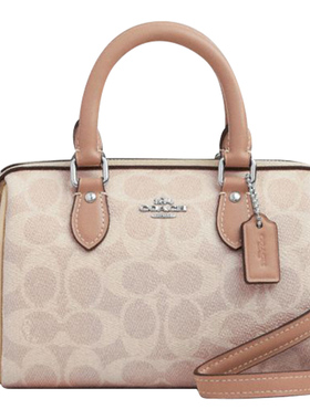 【新年礼物】COACH/蔻驰女2025新款单肩斜挎手提波士顿包CW329