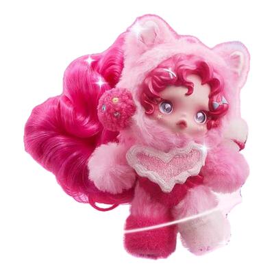 壹号POPMART泡泡玛特SKULLPANDA小马宝莉联名系列搪胶毛绒挂件