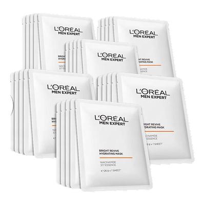 欧莱雅男士耀白面膜淡化痘印