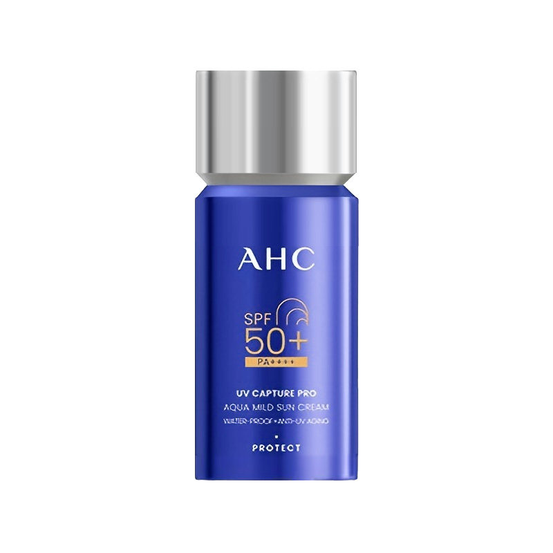 AHC小蓝瓶防晒霜2.0升级防水防汗SPF50+水感清透舒缓敏感肌可用