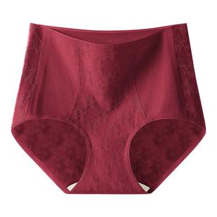 马年高腰收腹女士三角裤 芬腾本命年红色内裤 女生纯棉抗菌2025新款