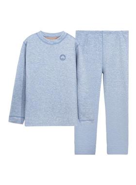 红豆儿童加绒加厚保暖内衣套装男童秋衣秋裤女童秋衣保温校服神器