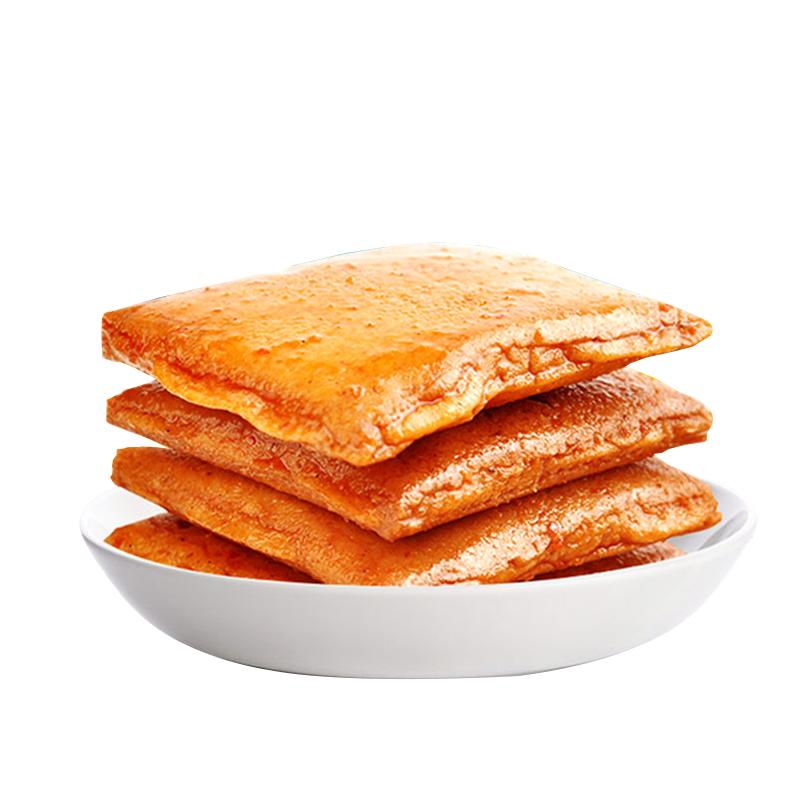 盐津铺子31度鲜鱼豆腐散称深海豆腐干辣条麻辣小零食整箱豆干小吃