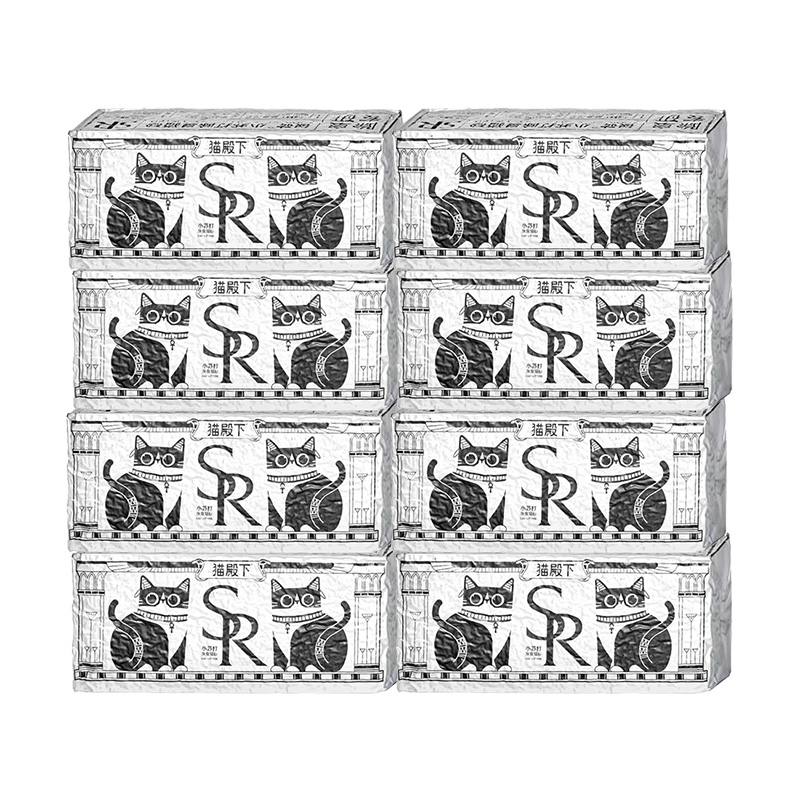 猫殿下奶香除异味小苏打猫砂除臭混合豆腐猫砂结团可冲厕所8袋装