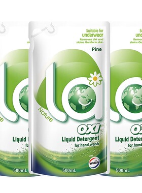 la有氧洗威露士手洗洗衣液专洗内衣裤抑菌洁净清洗液补充装袋装