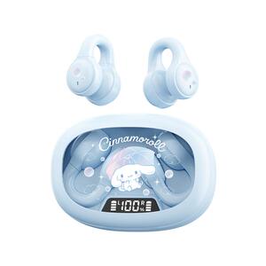 三丽鸥无线蓝牙耳机2026新款官方正品不入耳可爱女士耳夹式挂耳式