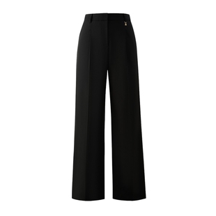 零染 垂感通勤长裤 PRICH简约直筒阔腿西装 春季 子女 裤