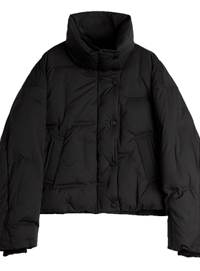 ELLE90白鸭绒短款羽绒服女2025冬季新款小个子气质小众保暖外套