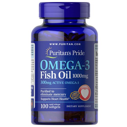 普丽普莱深海鱼油omega3软胶囊