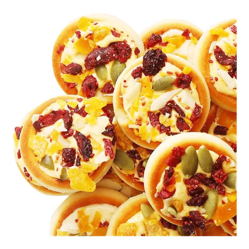 太丰曲奇饼干夹心坚果饼干咸蛋黄椰奶酥性饼干早餐办公室休闲零食