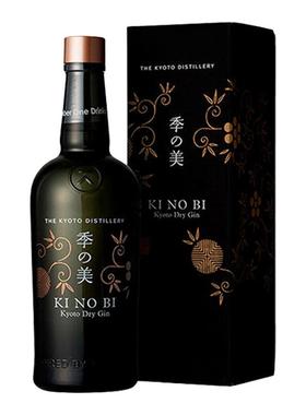季之美金酒配制酒 KINOBI 日本直邮杜松子酒调酒基酒礼盒装700ml