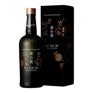 季之美金酒配制酒 KINOBI 日本直邮杜松子酒调酒基酒礼盒装700ml