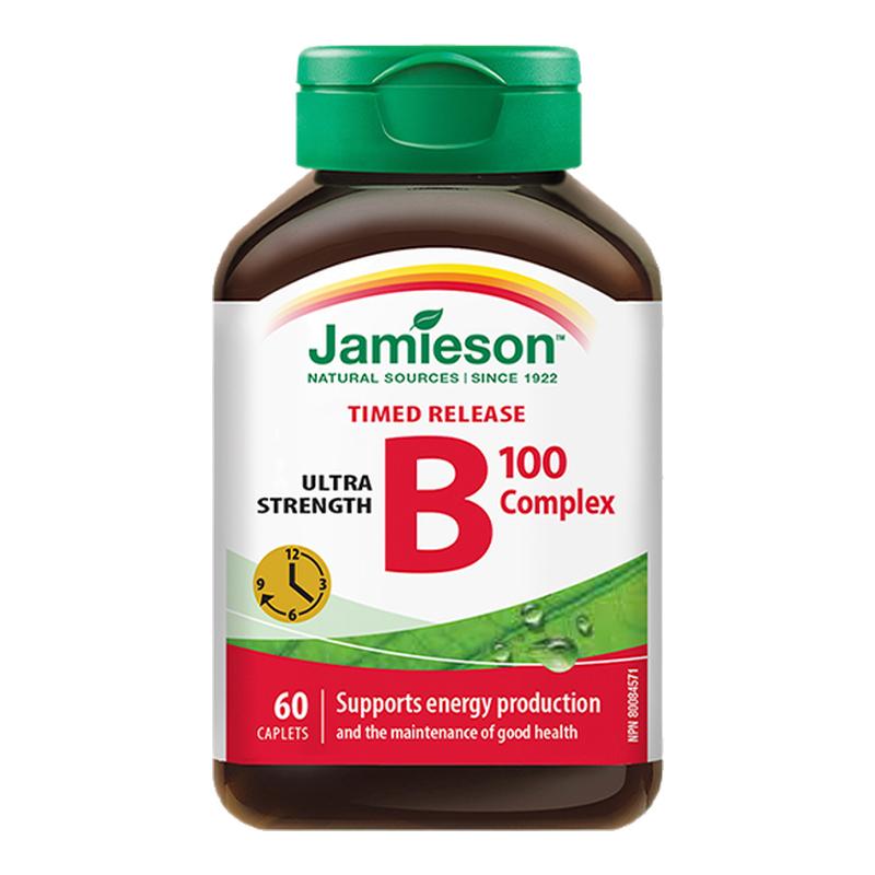 Jamieson健美生维生素B族缓释片