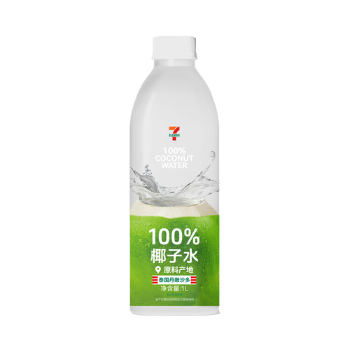 711椰子水1L大瓶门店同款饮料