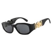 Versace范思哲墨镜女美杜莎窄框蔡徐坤同款 太阳镜男 OVE4361F