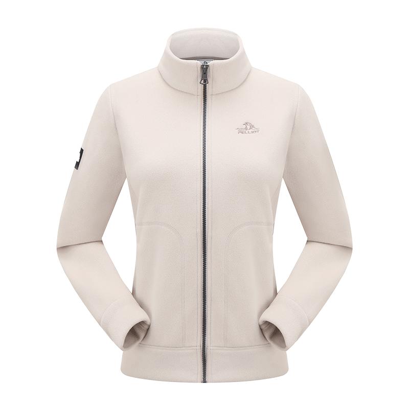 伯希和抓绒衣女秋冬摇粒绒卫衣男