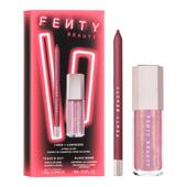 Holiday 新品 FentyBeauty唇色生光唇部套组唇线笔流光唇釉口红