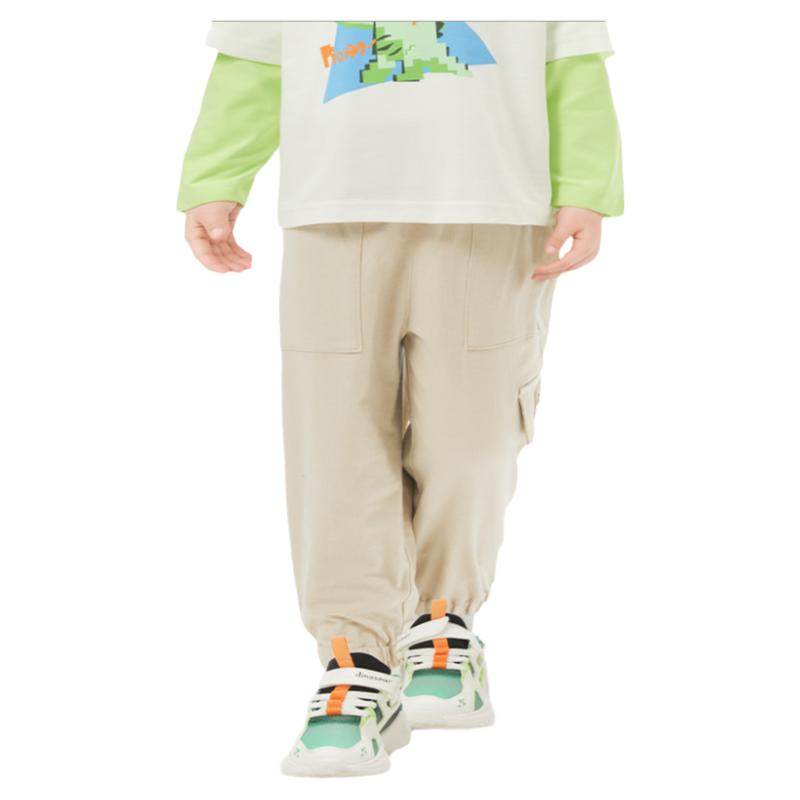 巴拉巴拉男童工装裤宝宝宽松长裤运动裤儿童裤子2025秋季新款童装,童装/婴儿装/亲子装,裤子,淘宝优惠券,粉丝福利购,淘宝优惠卷